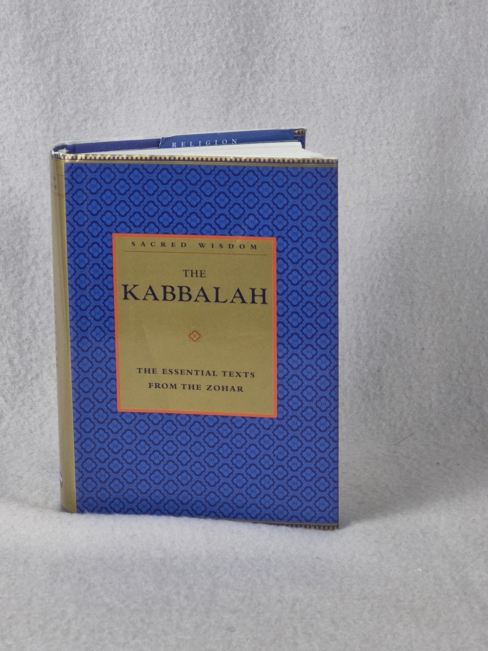 The Kabbalah Sacred Wisdom Coffee Table Book - Blue and Gold
